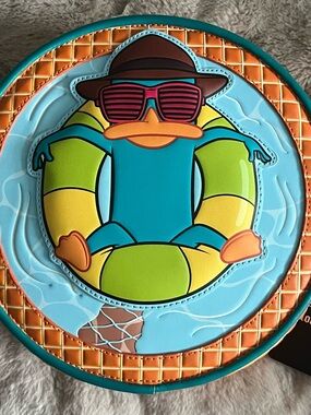 Loungefly Perry the Platypus Pool Float Crossbody
